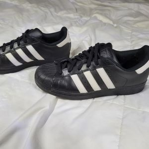 Adidas Allstar Black Leather